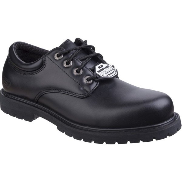 Skechers Men's Cottonwood Elks Sr Occupational Shoe in Black | Size: 6