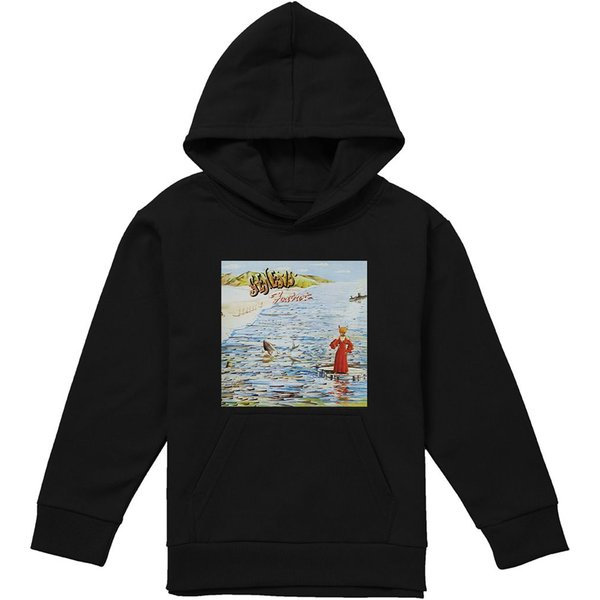 Genesis Foxtrot Youth Kids Pull-Over Hoodie, Black | Size: 12-13 Years