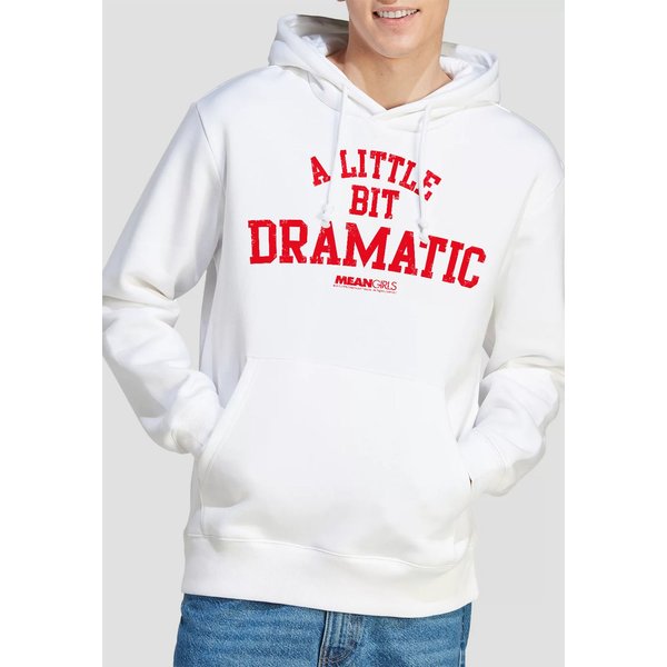Mean Girls Dramatic Hoddie, White | Size: 2XL