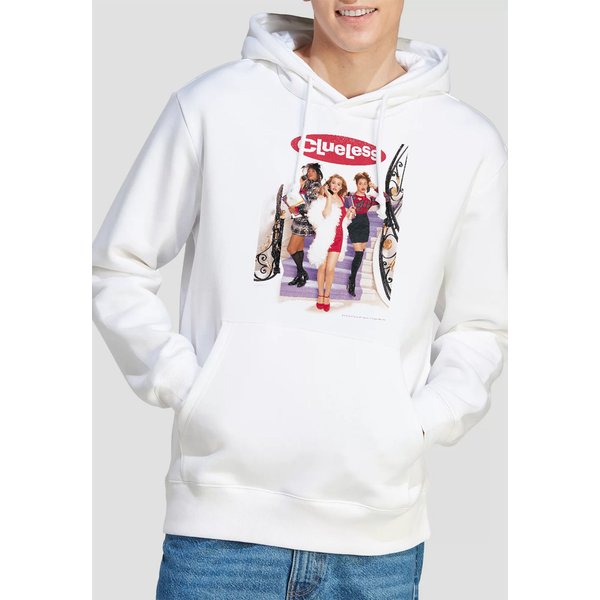 Clueless Poster Hoddie, White | Size: Small