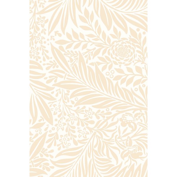 Hoopla Walls Leaf Vine Wallpaper in Yellow