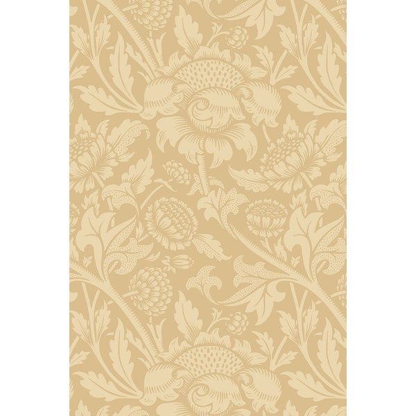Hoopla Walls Damask Trail Wallpaper in Gold