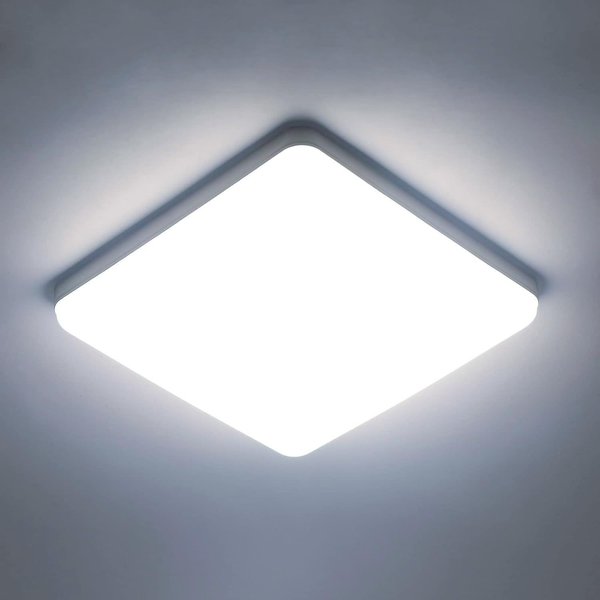 Pheashine Bright LED Ceiling Light 36 W Square 6500 K White
