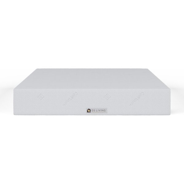 DS Living Memory Foam Mattress Orthopedic 10 Inch Deep - PureDream in Off-White | Size: Double