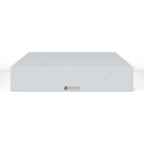 DS Living Memory Foam Mattress Orthopedic 12 Inch Deep - PureDream in Off-White | Size: Double