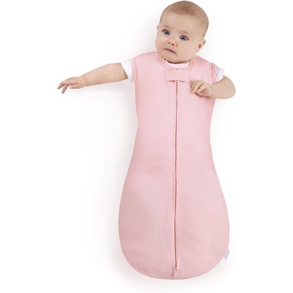 Bright Starts Women's Pink Peanut Sleeping Bag | Size: Small