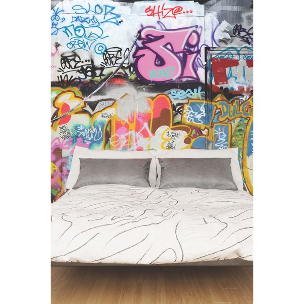 Origin Murals Urban Graffiti Wall Mural | Size: W350 cm x H280 cm