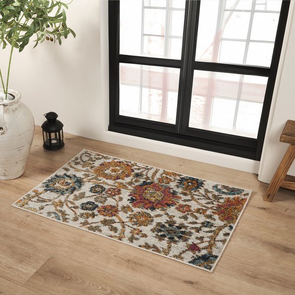 Livabliss Scandi Modern Boho Hanshu Area Rug in Yellow | Size: 120 cm x 170 cm