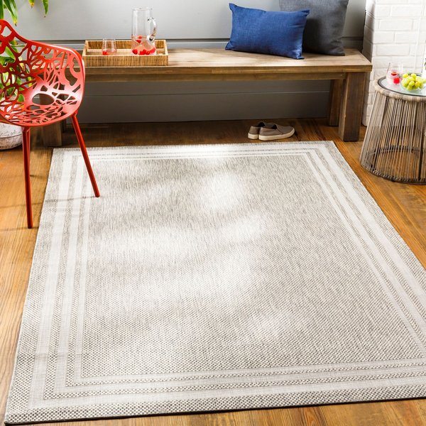 Livabliss In- & Outdoor Traditionnal Boho Akriti Area Rug in Light Grey | Size: 160 cm x 230 cm