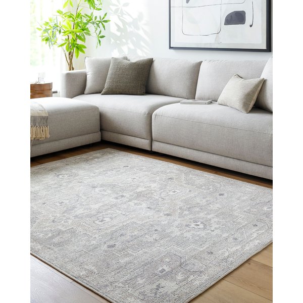 Livabliss Becki Owens Elle-Vintage Grey Beige Brown Traditional Boho Living Dining Rug in Camel | Size: 200 cm x 275 cm