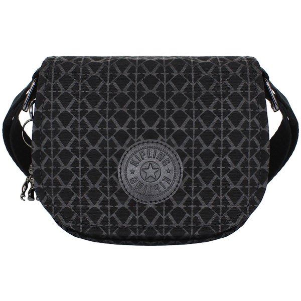 Kipling Women's Loreen Mini Signature Black Crossbody Bag