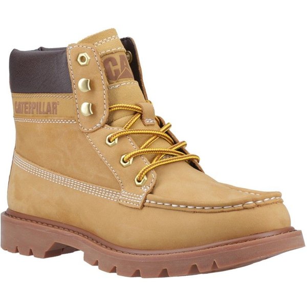 CAT Lifestyle Men's Colorado Moc Toe Boots in Light Tan | Size: 12
