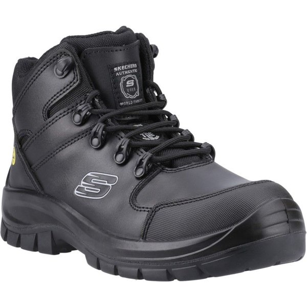 Skechers Men's Trophus Kilram Safety Boot in Black | Size: 12