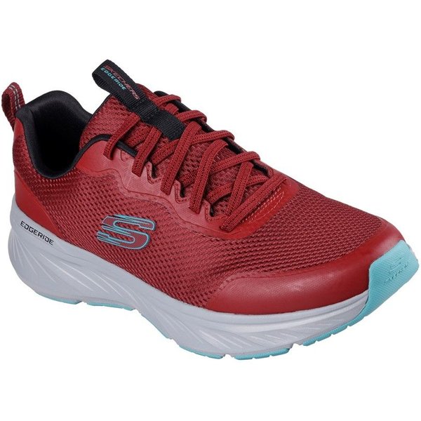 Skechers Men's Edgeride Rekze Shoe in Burgundy | Size: 10