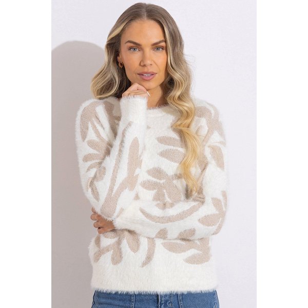 Klass. Women's Shimmer Feather Knit Jumper