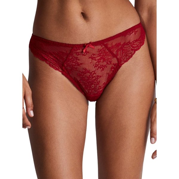 Aubade Women's Danse Des Sens Tanga in Red | Size: 8
