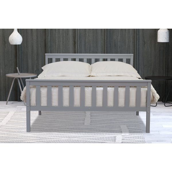 Flintshire Furniture Ltd Marnel Wooden Bed Frame in Grey | Size: Double
