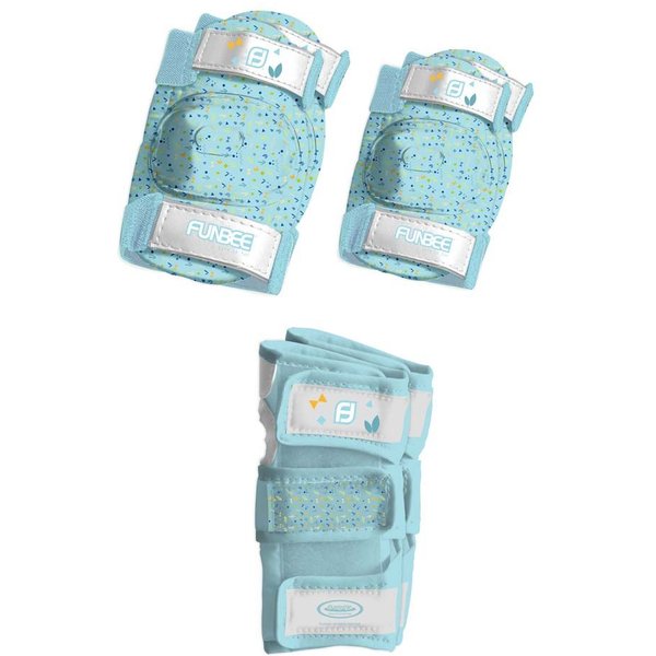 Basic Fun FUNBEE Children's Outdoor Activities Protection Set, Extra Small, Ages Three Years & Above, Boy, Blue (OFUN36)