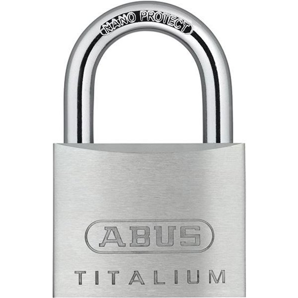 ABUS 64TI/50mm TITALIUM™ Padlock Keyed Alike KA6511 in White
