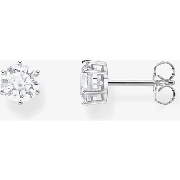THOMAS SABO Women's Sterling Silver Zirconia Stud Earrings H2301-051-14