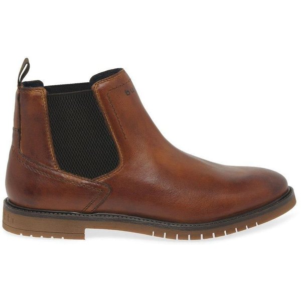 Bugatti Men's 'Caj' Chelsea Boots in Brown | Size: 10
