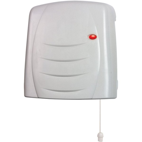 Dimplex 2KW 'Downflow Heater' IPX4 Rated with Timer in White