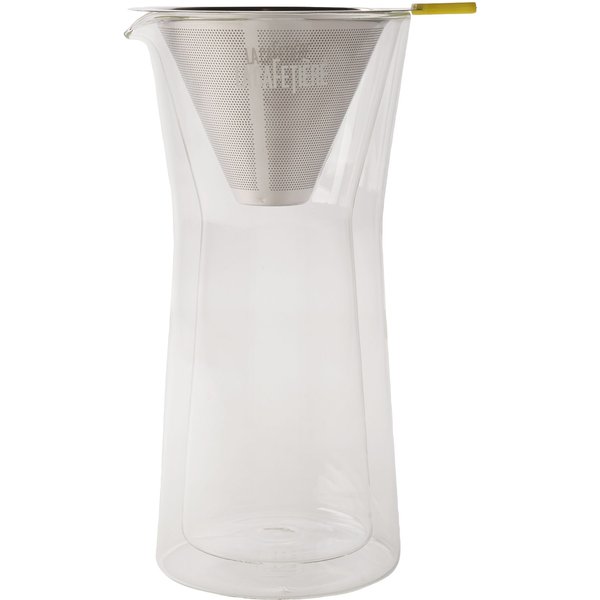 La Cafetiere Edited Premium Double Walled Glass Coffee Drip Filter, 520ml in Clear