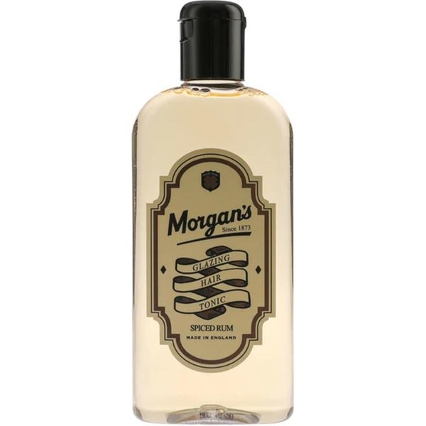 Morgan's Men's Spiced Rum Glazing Hair Tonic 250ml in Clear