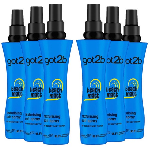 got2b Women's Beach Matt Salt 'Spray' 6x200ml in Blue