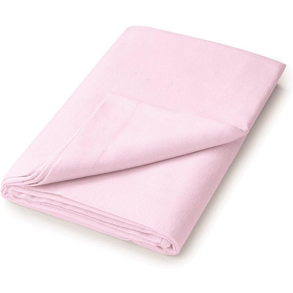 Helena Springfield 'Hs Brushed Cotton' Flat Sheet in Baby Pink | Size: Super King Flat