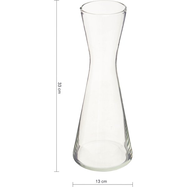 Ambra Clear Glass Carafe, 750Ml