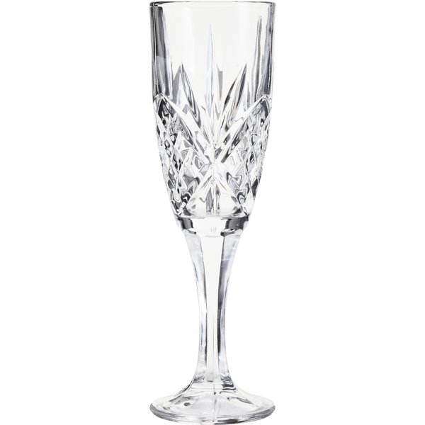 Orsina Beaufort Crystal 210Ml Clear Champagne Flute