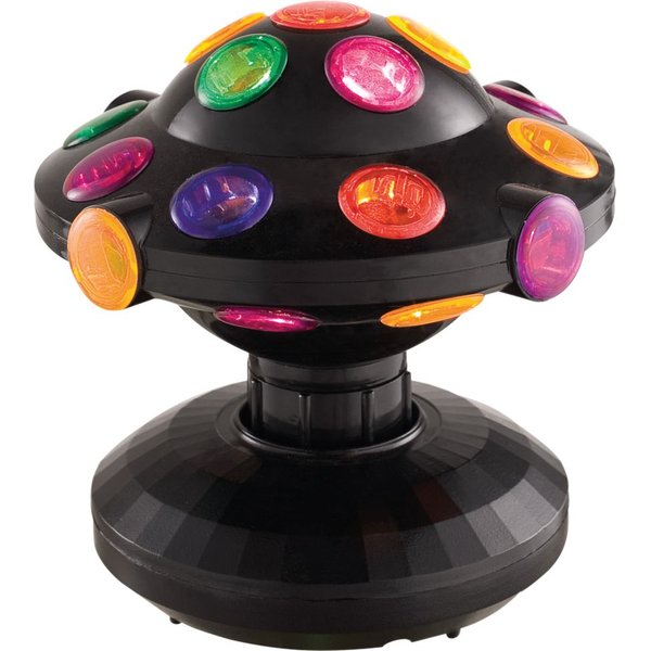 Cheetah Disco Rotating Ball, Silver