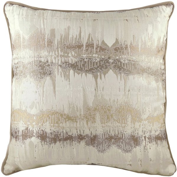 Evans Lichfield Inca Polyester Filled Cushion Polyester Mocha, Brown