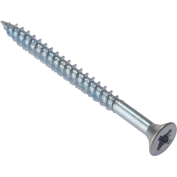 Forgefix General Purpose Pozi Screw Csk Tt Zp 2In X 8 Box 200 in Silver