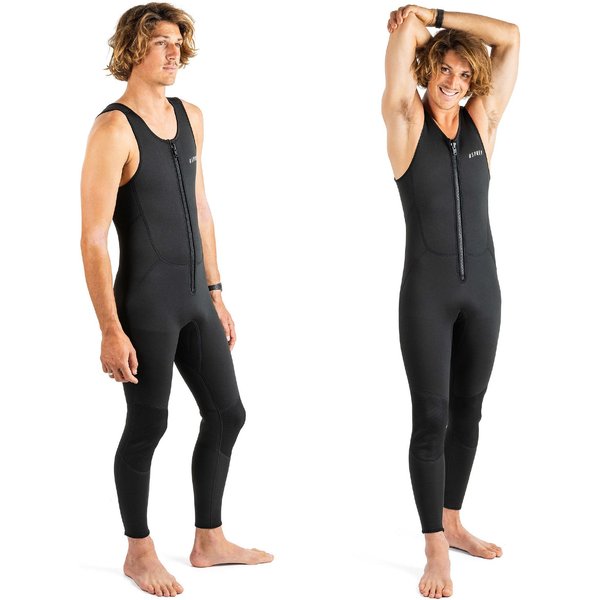 Osprey Action Sports Mens Long John Wetsuit Sleeveless Neoprene Wetsuit Size Black | Size: S Tall