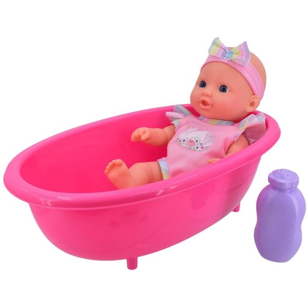 Lullaby Baby Bath Tub With 26Cm Doll