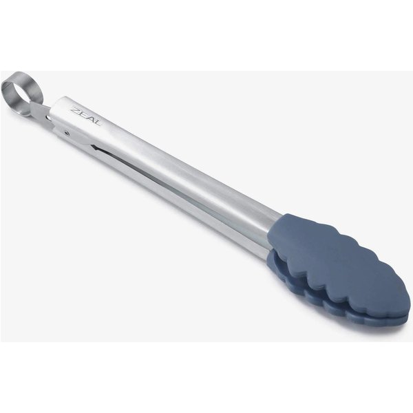 Zeal Silicone Cooking Tongs 25cm in Dark Blue