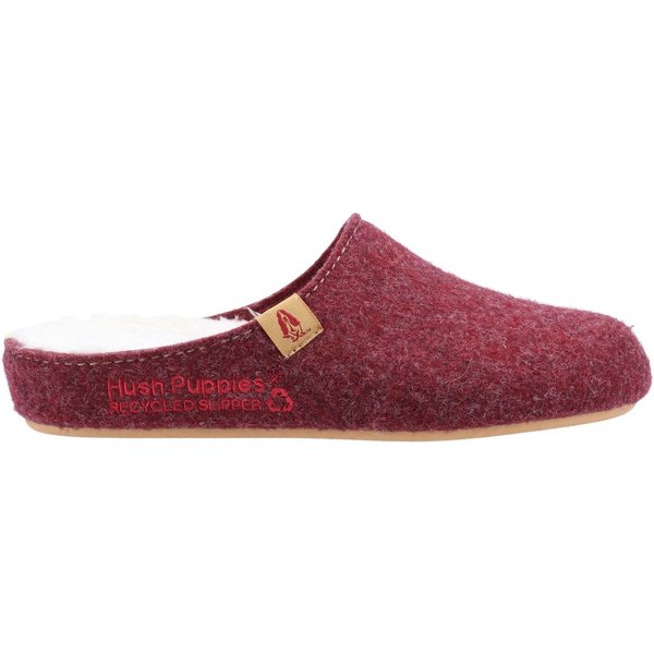 Hush Puppies Women's Recycled Mule Slippers in Burgundy