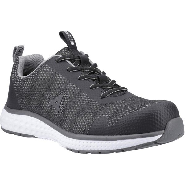 Amblers Safety Men's 723C Sprint S1PL Trainer in Black | Size: 8
