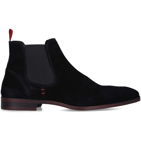 KG Kurt Geiger Men's 'Pax' Suede Boots in Black | Size: 12