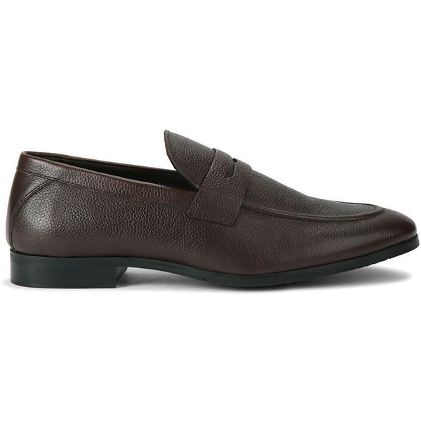 KG Kurt Geiger Men's 'Freddy' Leather Shoes in Dark Brown | Size: 11
