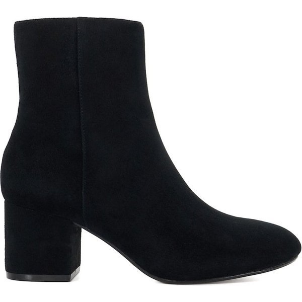 Dune London Women's 'Ottack 2' Suede Ankle Boots in Black | Size: 3