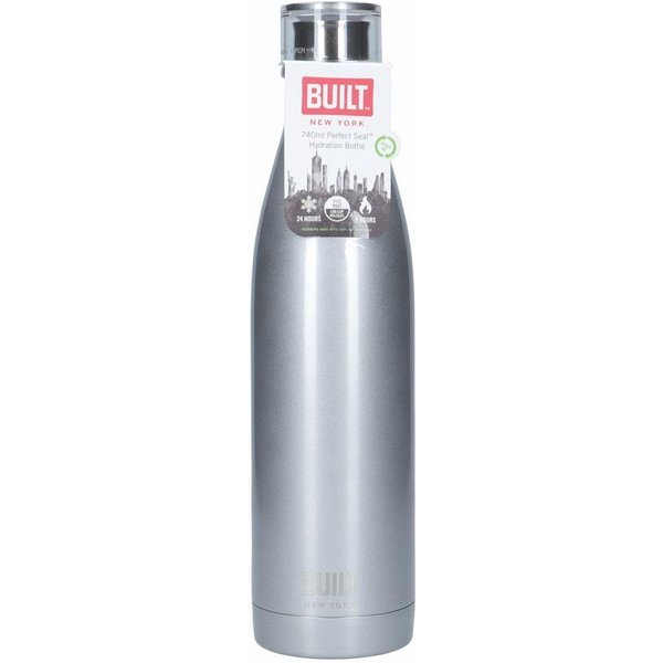 Double Walled Stainless Steel Hydration Bottle Silver