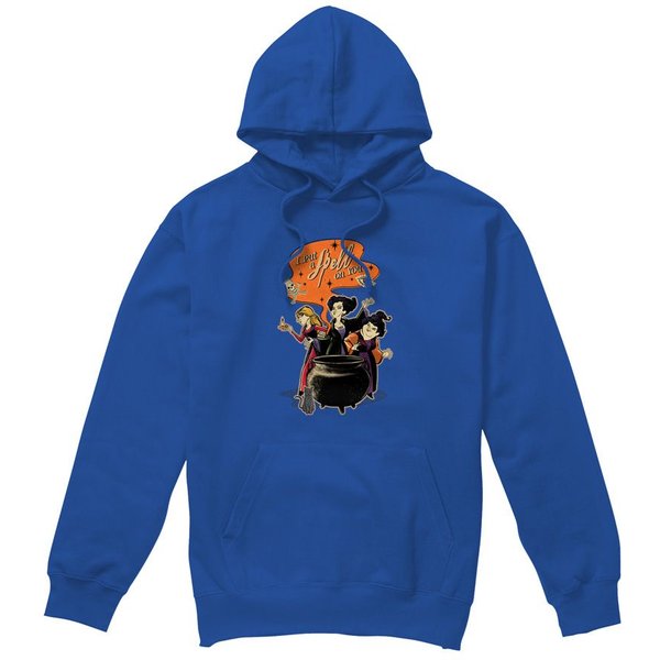 Disney Hocus Pocus Sanderson Sisters Put A Spell On You Hoodie Royal | Size: 2XL