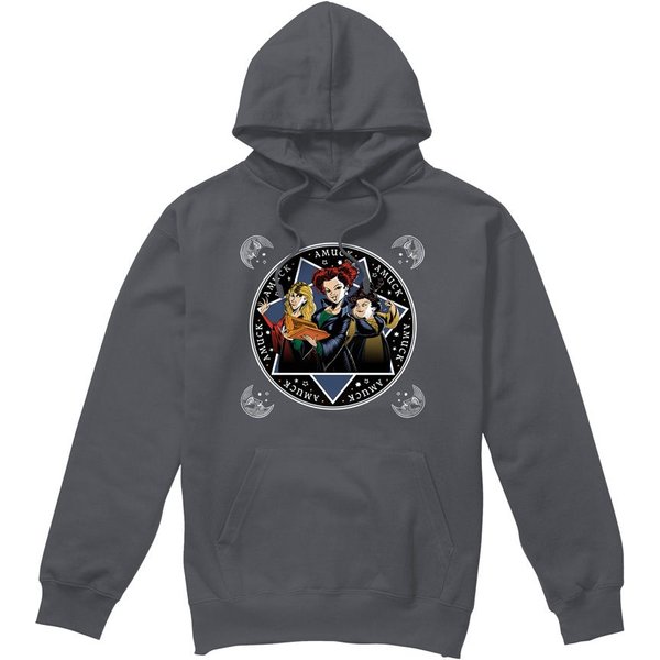 Disney Hocus Pocus Sanderson Sisters Amuck, Amuck, Amuck Hoodie Charcoal | Size: 2XL