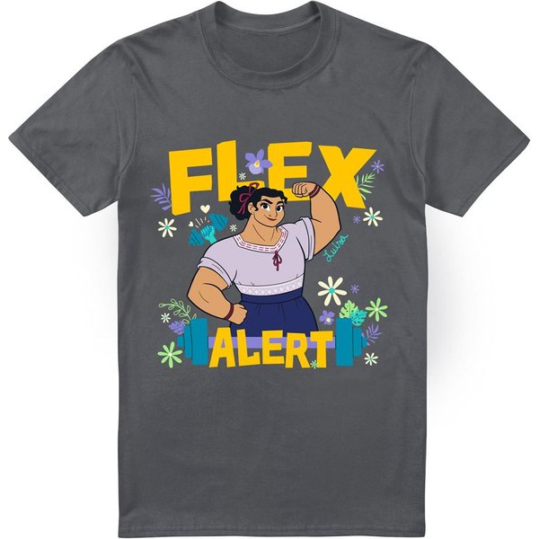 Encanto Flex Alert With Luisa T-Shirt Charcoal | Size: 2XL