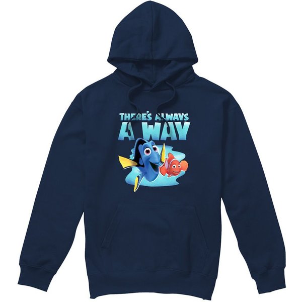 Disney Finding Nemo Dory There's Always a Way Hoodie Navy | Size: 2XL