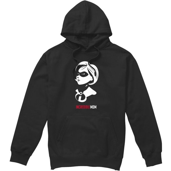 The Incredibles Incredible Mom Hoodie Black | Size: 2XL