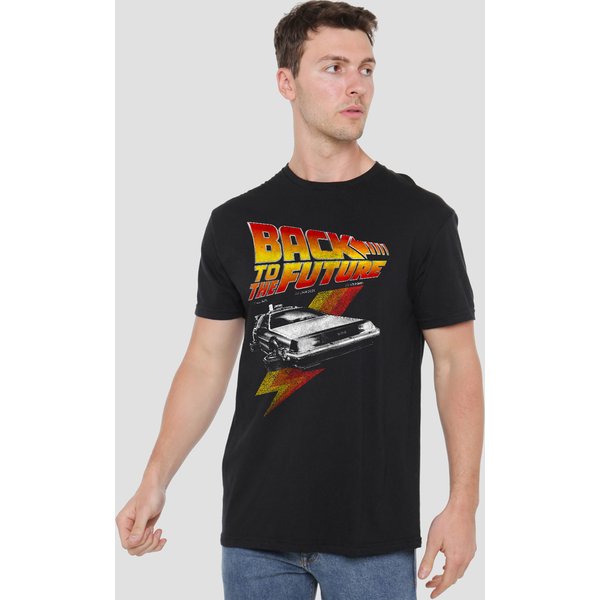Back To The Future Men's Retro T-Shirt Black | Size: 2XL